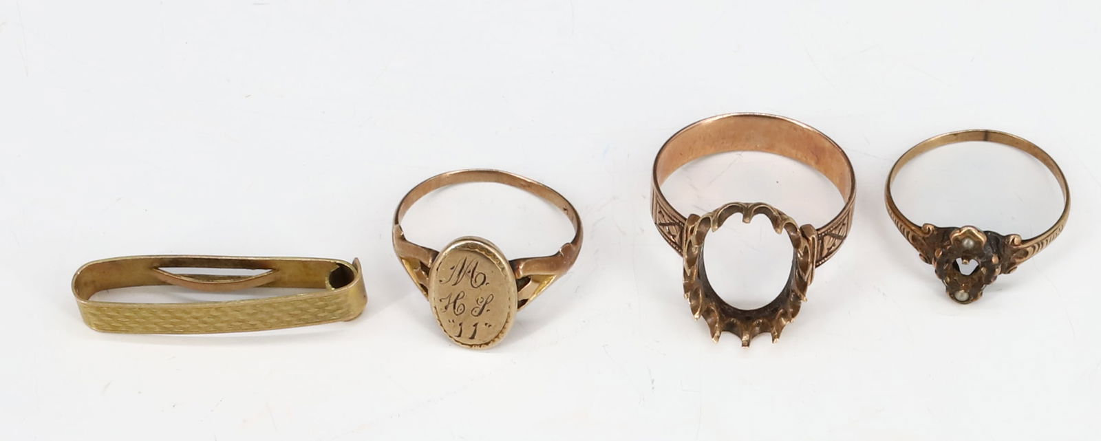 VICTORIAN 1OK ROSE GOLD LOT (1 of 2)