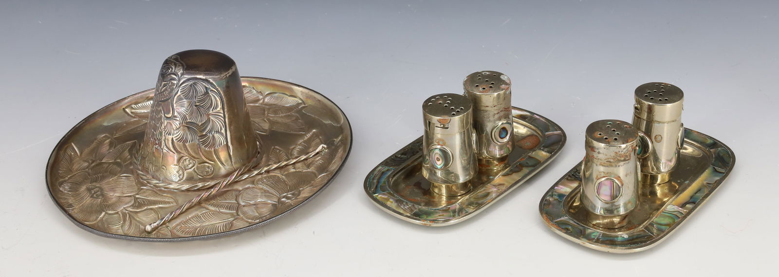 STERLING SILVER MEXICAN HAT LOT (1 of 6)