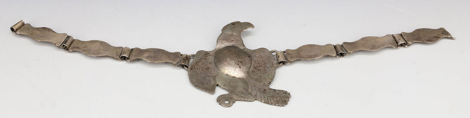 HAND WROUGHT 800 SILVER PARTIAL BELT (1 of 4)