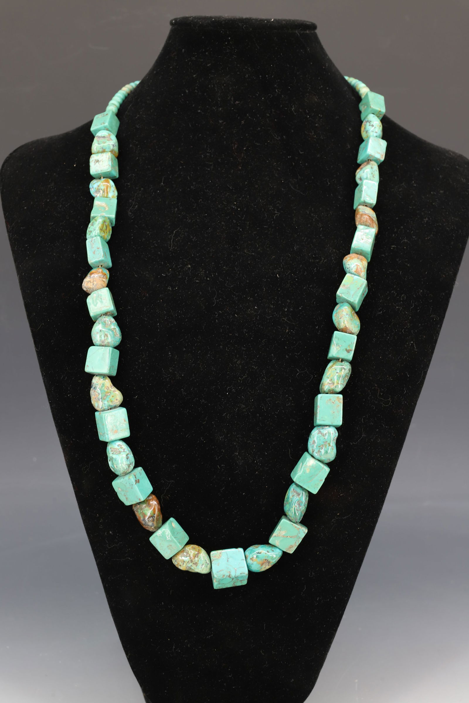 NATIVE AMERICAN TURQUOISE NECKLACE (1 of 5)