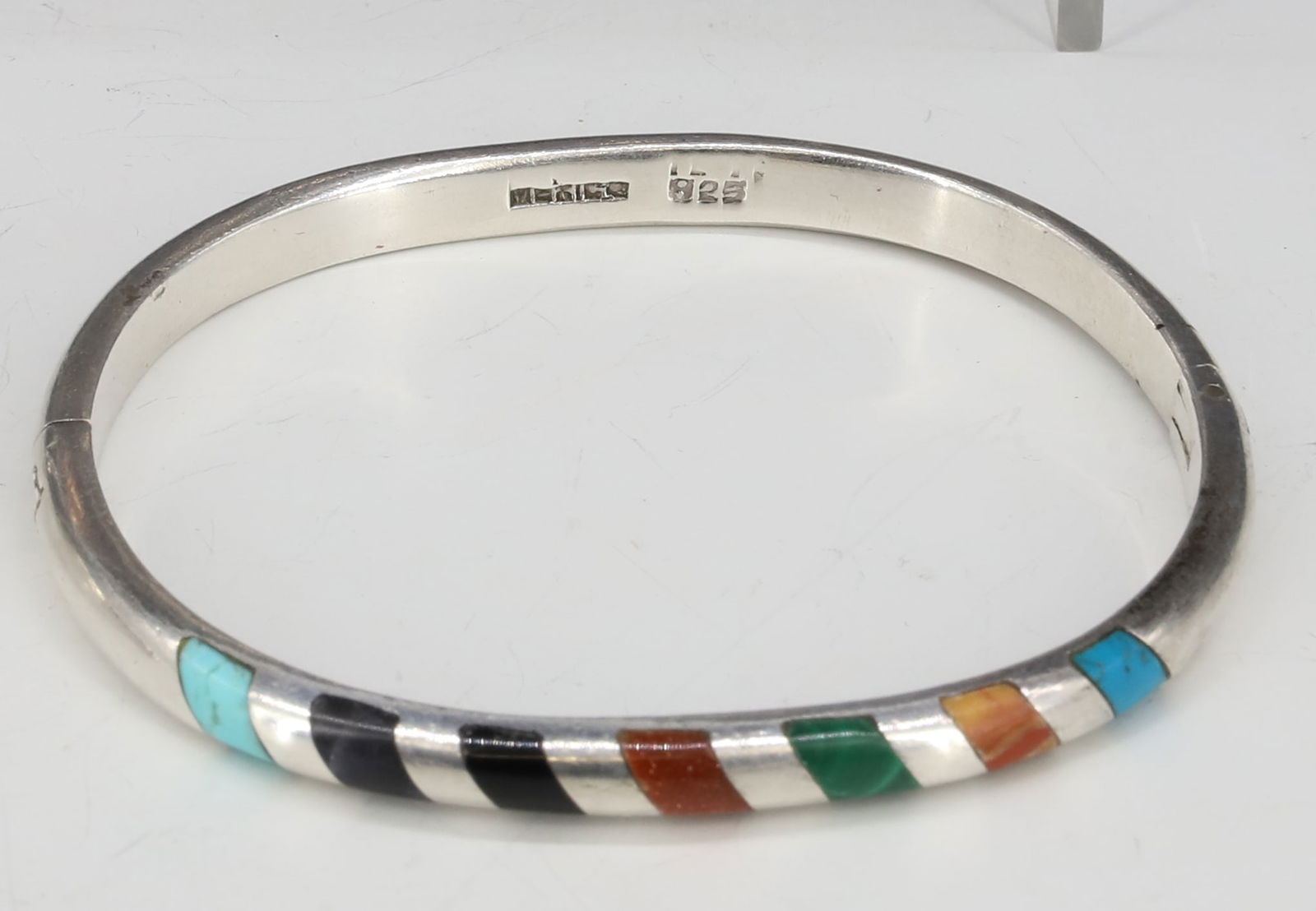 (4) STERLING SILVER BANGLE/CUFFS - 2