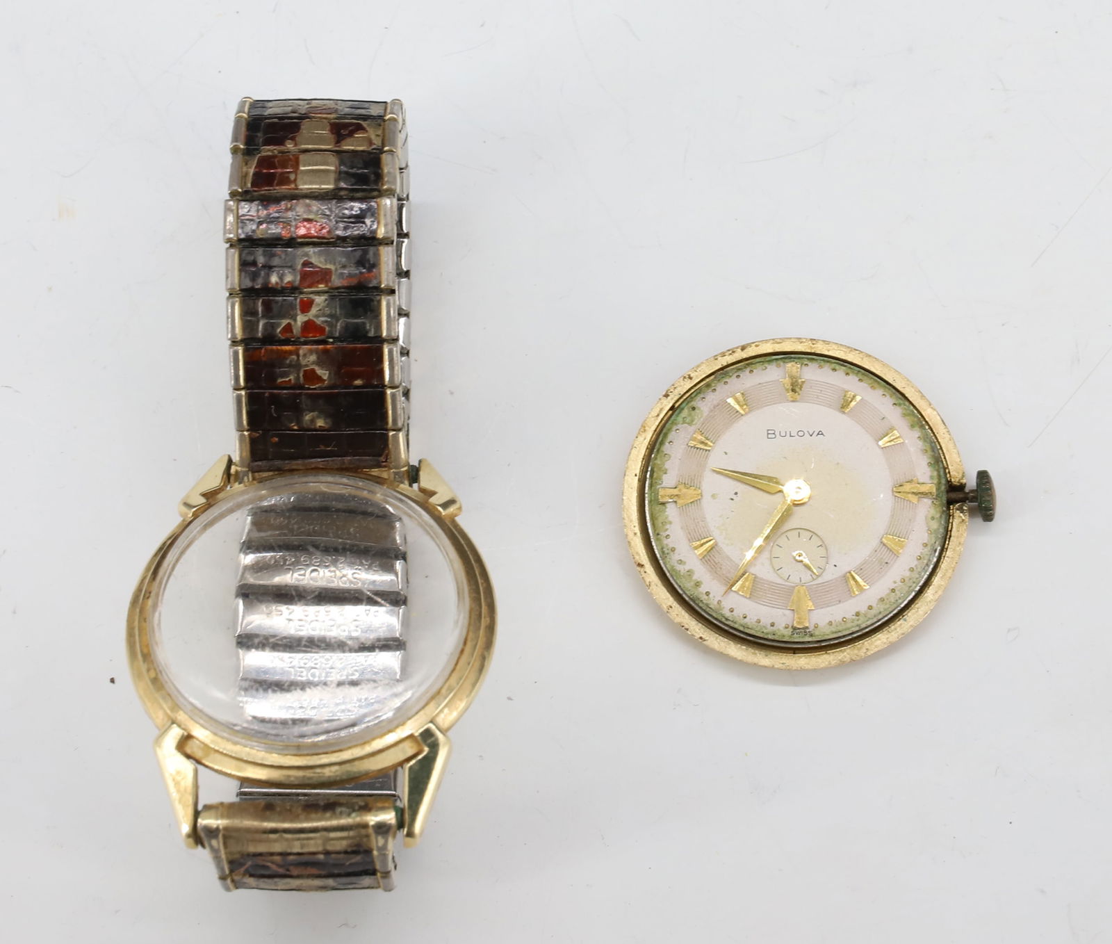 14K GOLD BULOVA WRISTWATCH (1 of 3)