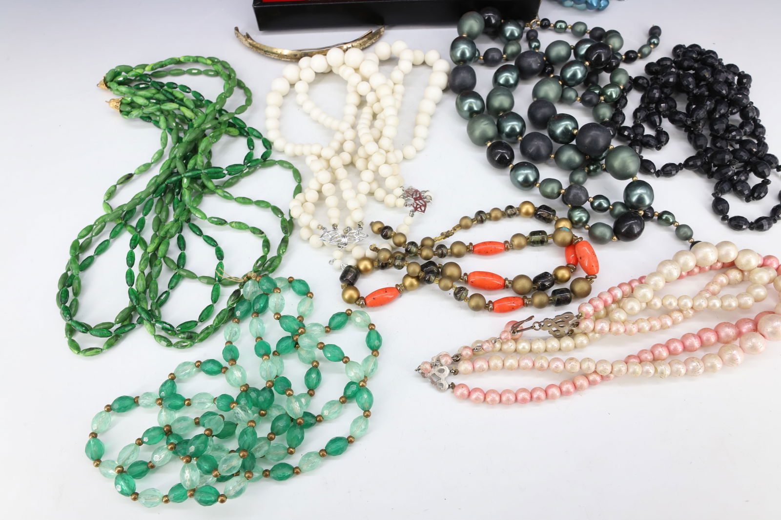 CUFFLINKS, BEAD STRANDS - 3