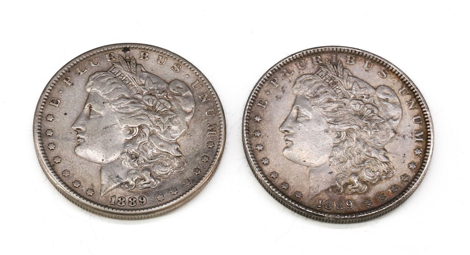 (2) MORGAN DOLLARS (1 of 2)