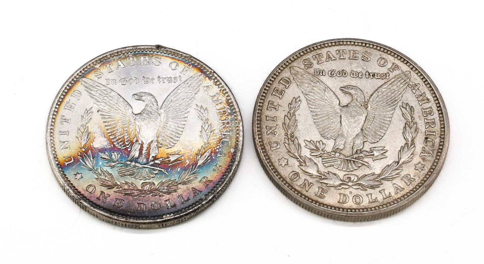 (2) MORGAN DOLLARS - 2