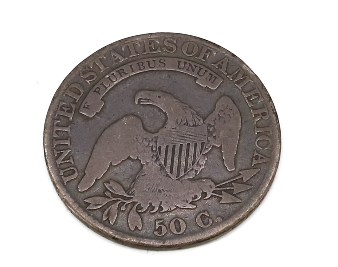 1822 CAPPED BUST HALF - 2