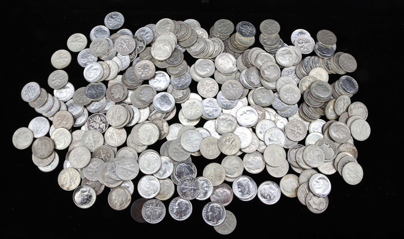 $28.70 FACE VALUE OF SILVER DIMES (1 of 5)