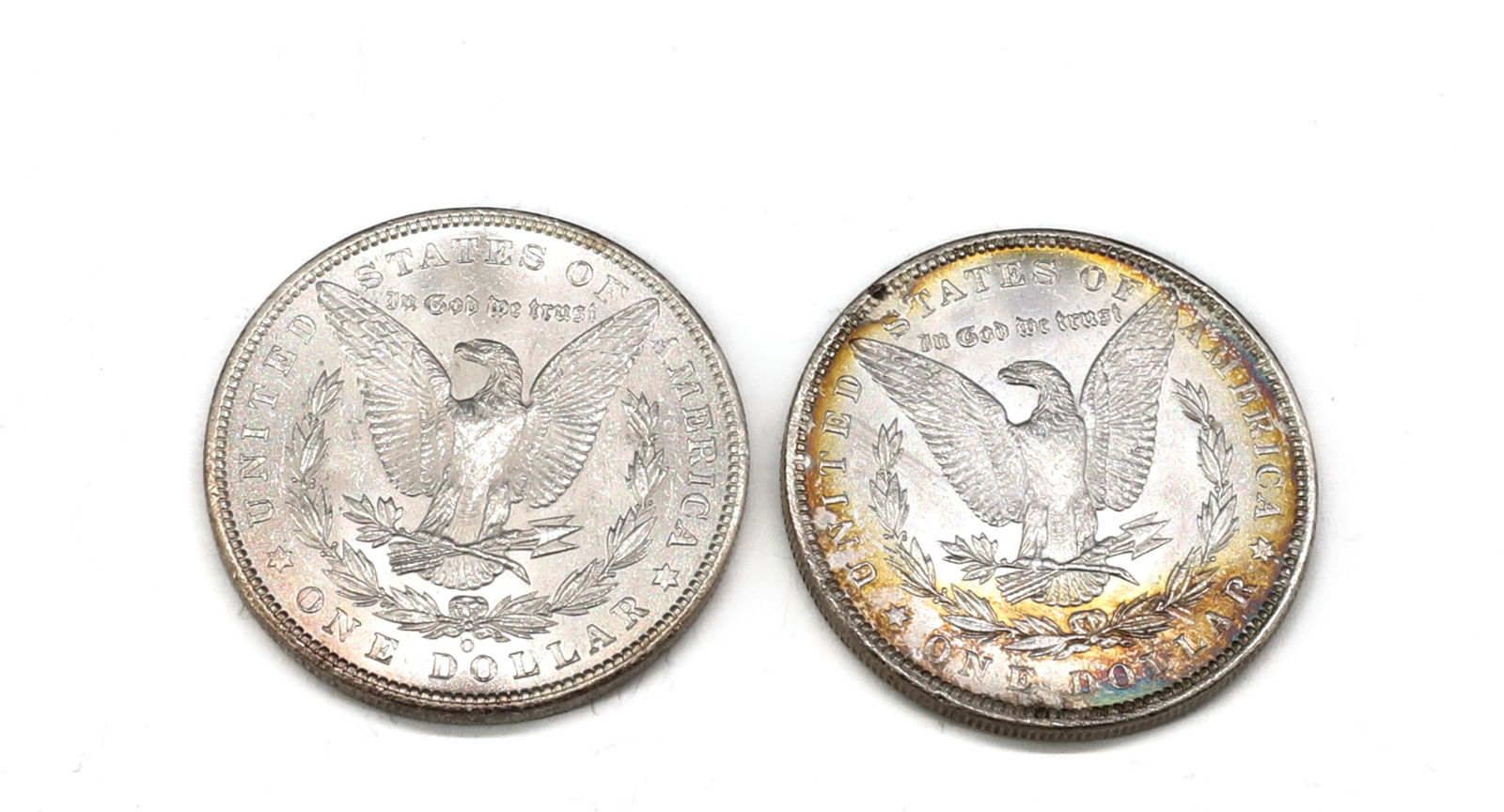 (2) MORGAN DOLLARS - 2