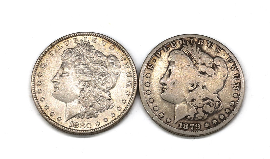 (2) MORGAN DOLLARS (1 of 2)