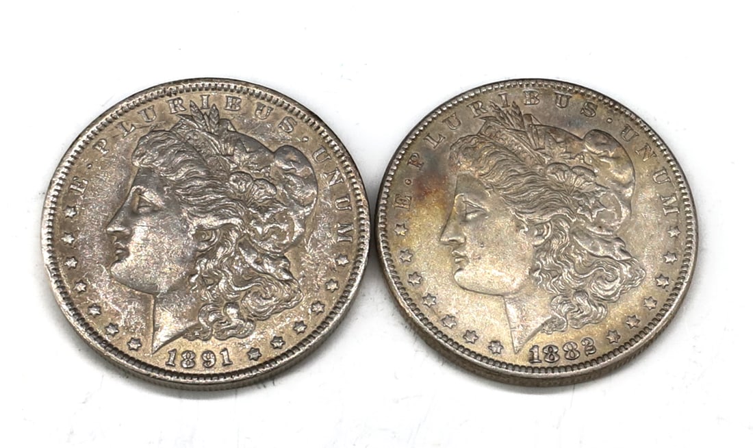 (2) MORGAN DOLLARS (1 of 2)