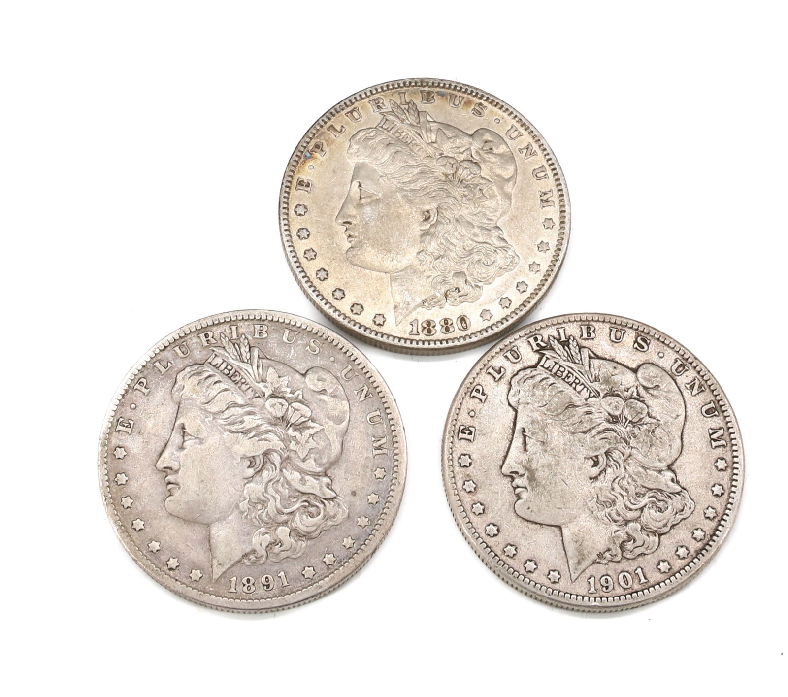 (3) MORGAN DOLLARS (1 of 2)