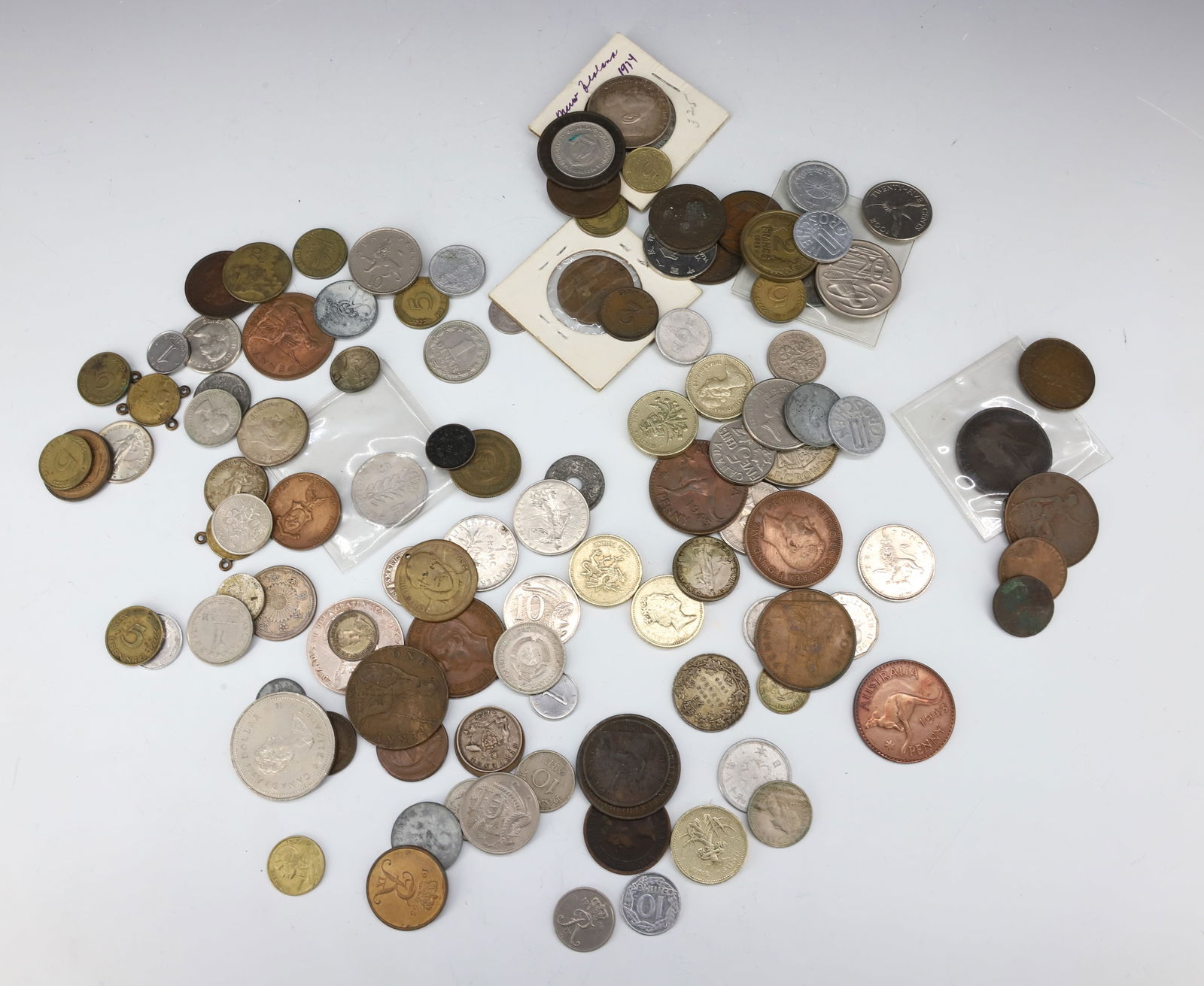 FOREIGN COIN LOT (1 of 5)