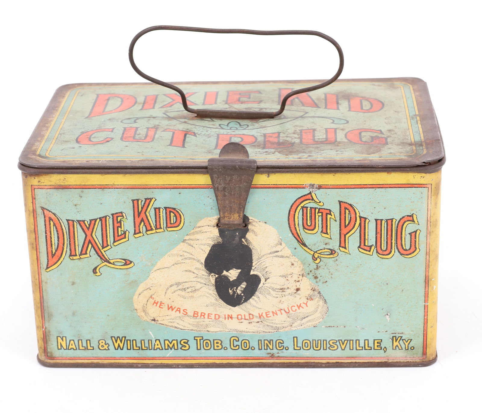 DIXIE KID CUT PLUG ADVERTISING TOBACCO TIN (1 of 6)