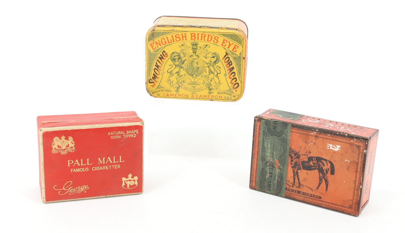 (3) TOBACCO / CIGARETTES ADVERTISING TINS (1 of 8)