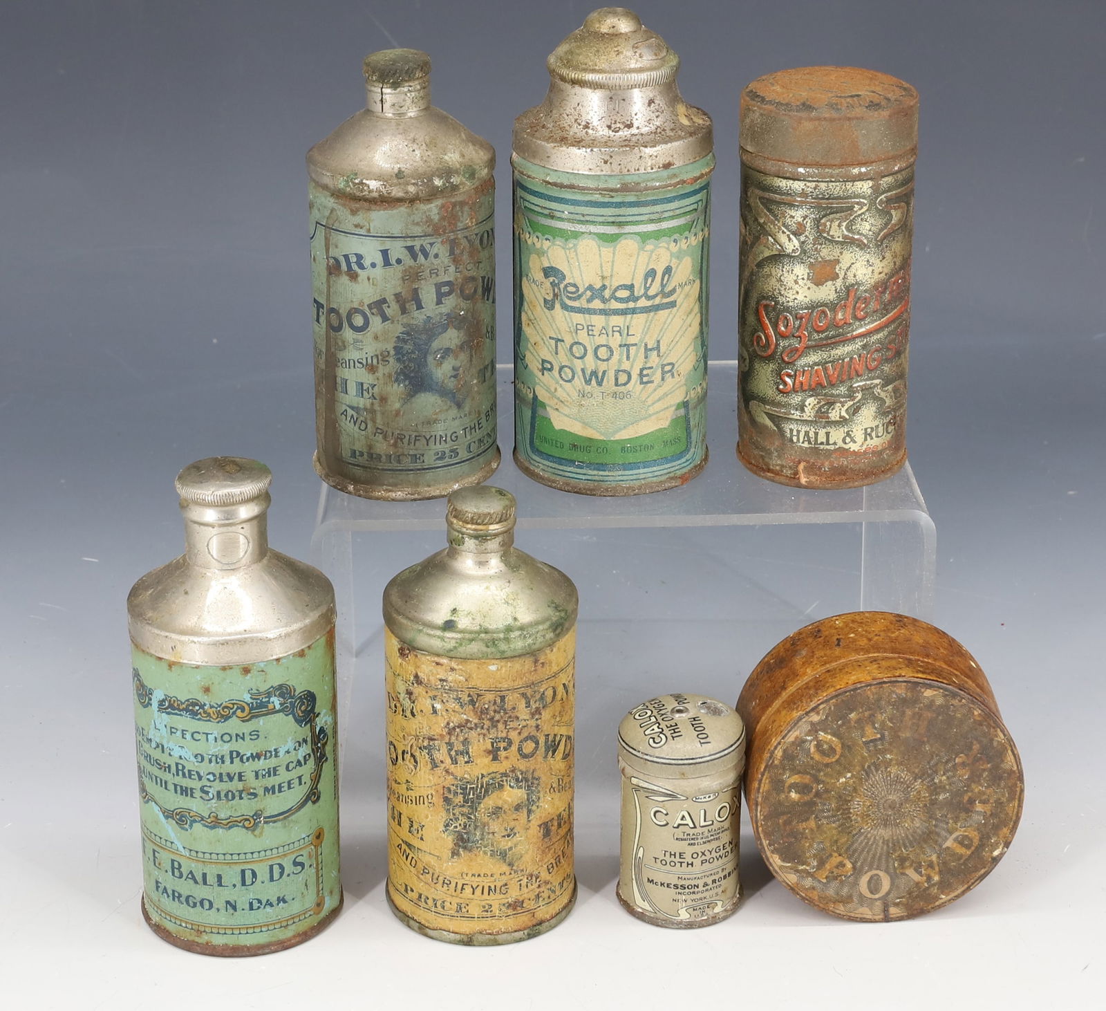 LOT OF TOOTH POWER TINS (1 of 4)