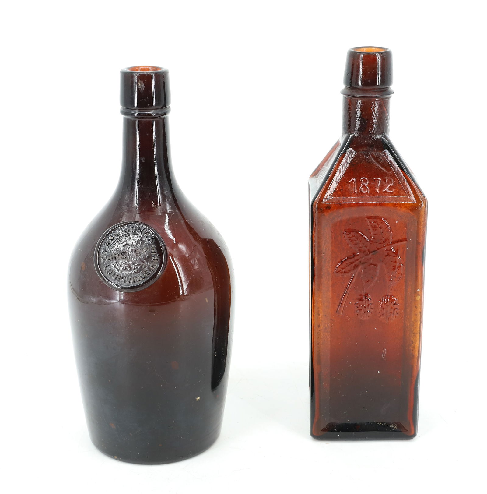ANTIQUE BITTERS AND RYE BOTTLE (1 of 6)