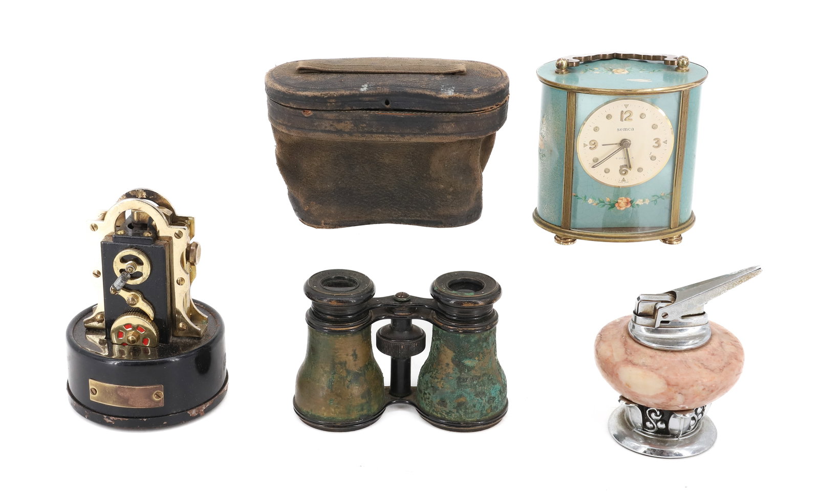 ALARM CLOCK, LIGHTERS AND BINOCULAR (1 of 8)