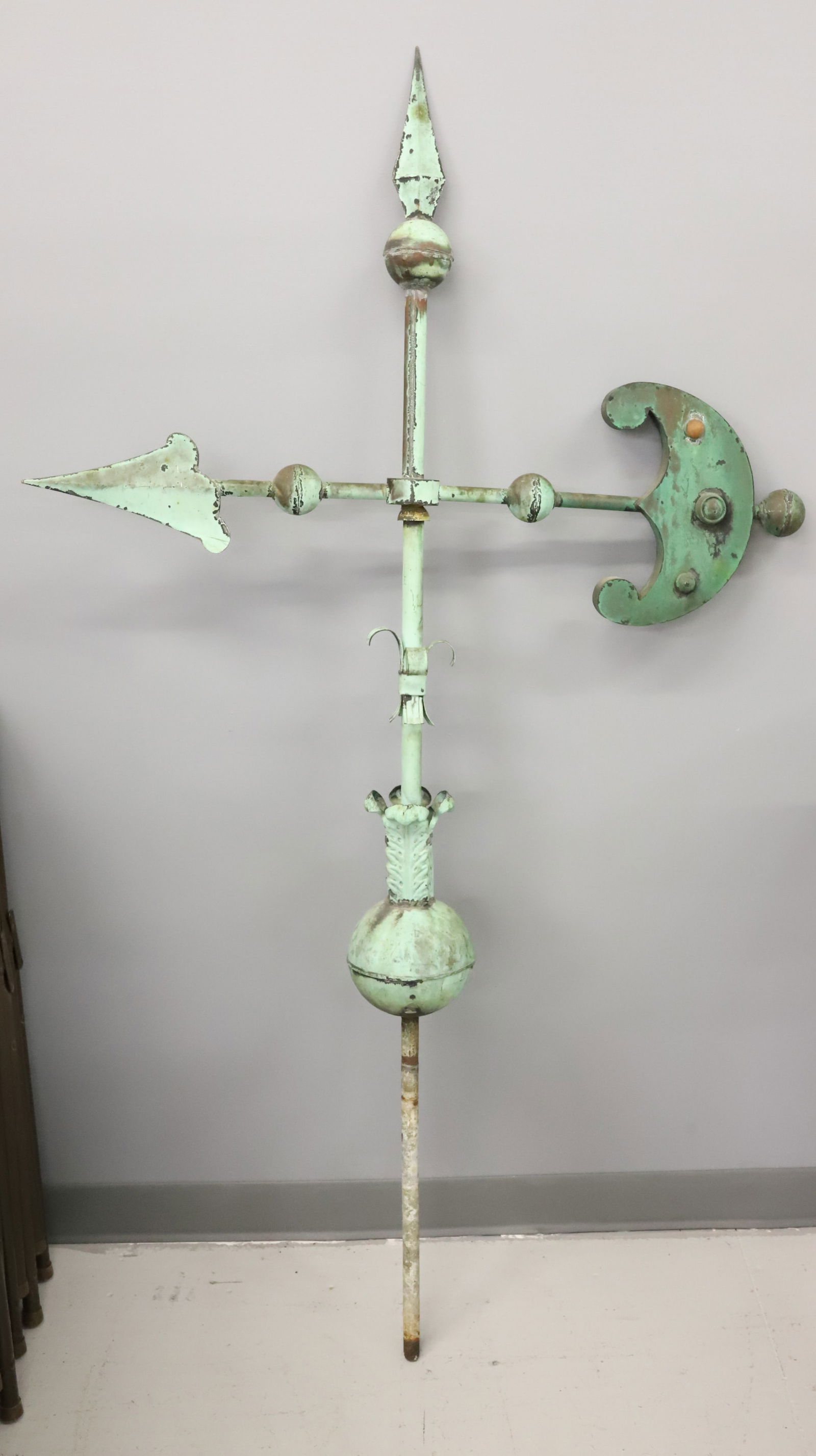 UNUSUAL ANTIQUE COPPER WEATHERVANE (1 of 13)