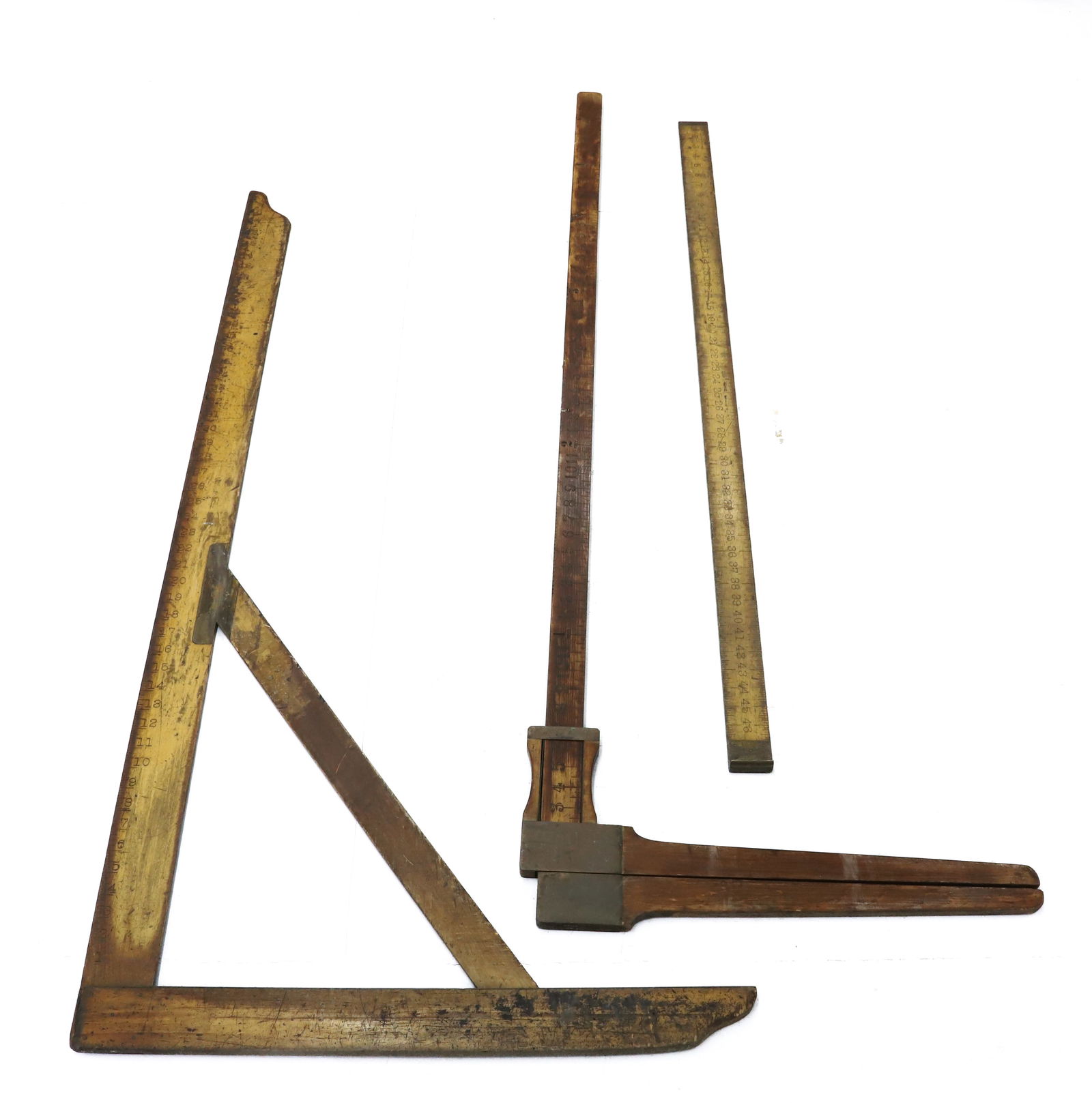 (3) WOOD AND BRASS MEASURES (1 of 4)