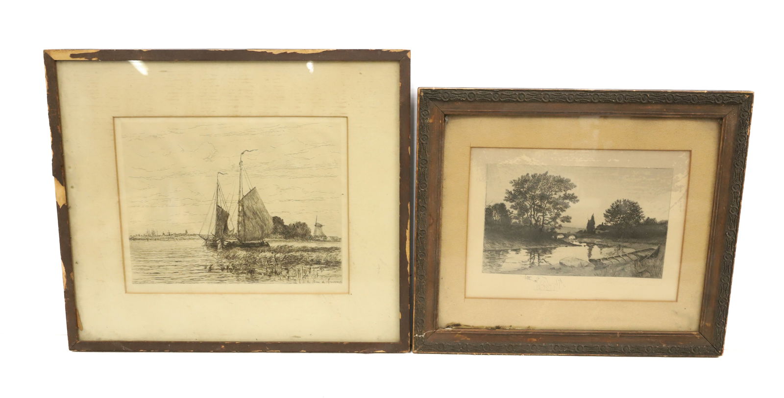 FRAMED ETCHING AND ENGRAVING (1 of 6)