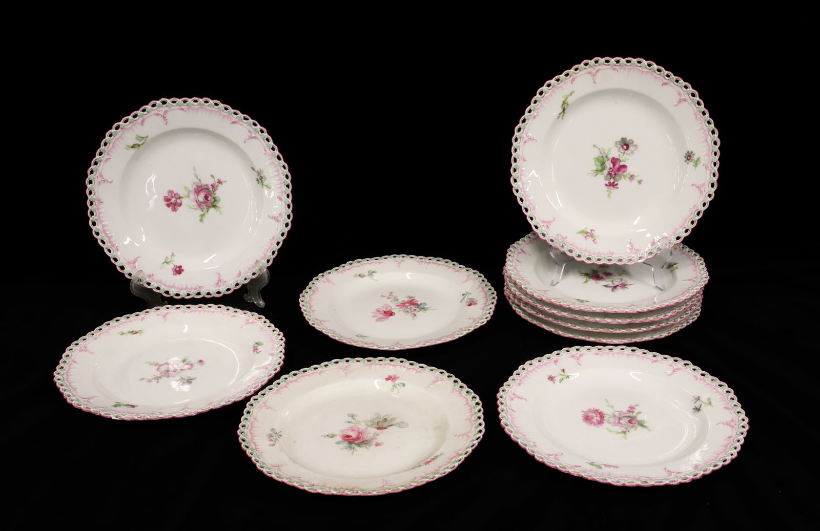 LOT OF (10) KPM PORCELAIN PLATES (1 of 7)