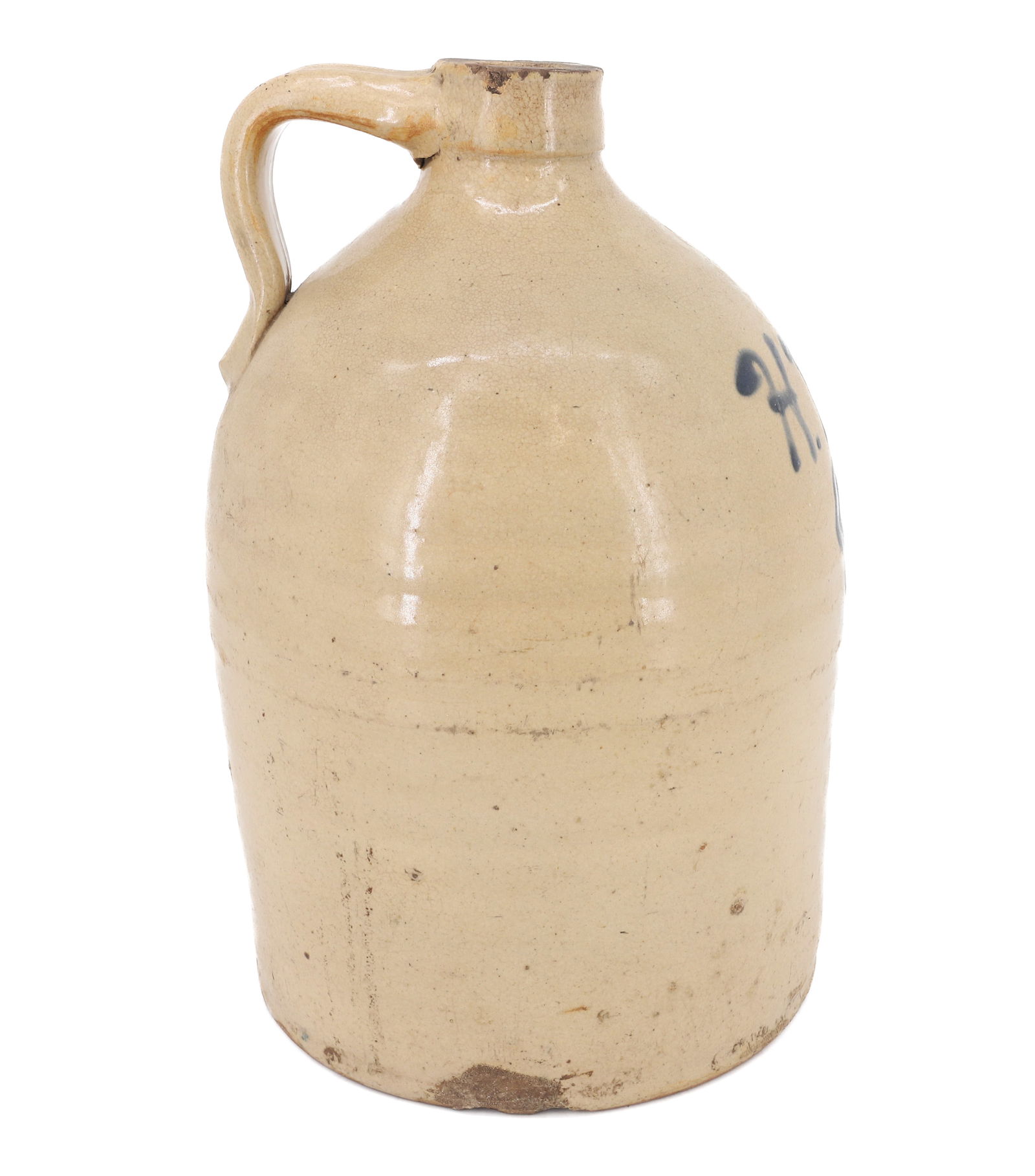 PATERSON, NJ BLUE SCRIPT JUG - 2