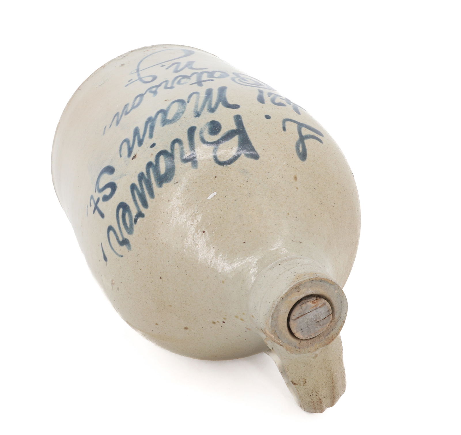 PATERSON, NJ BLUE SCRIPT JUG - 5