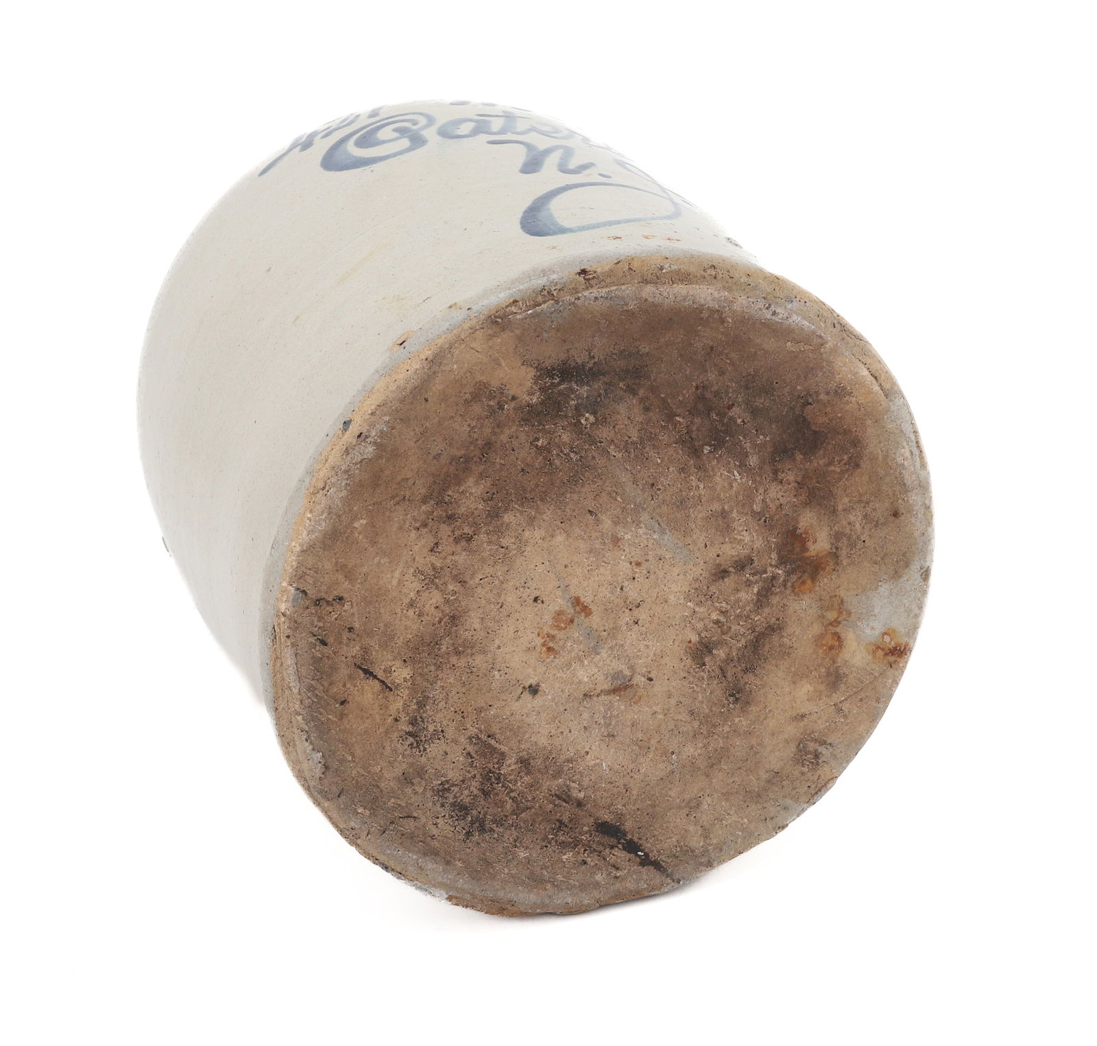 PATERSON, NJ BLUE SCRIPT JUG - 6