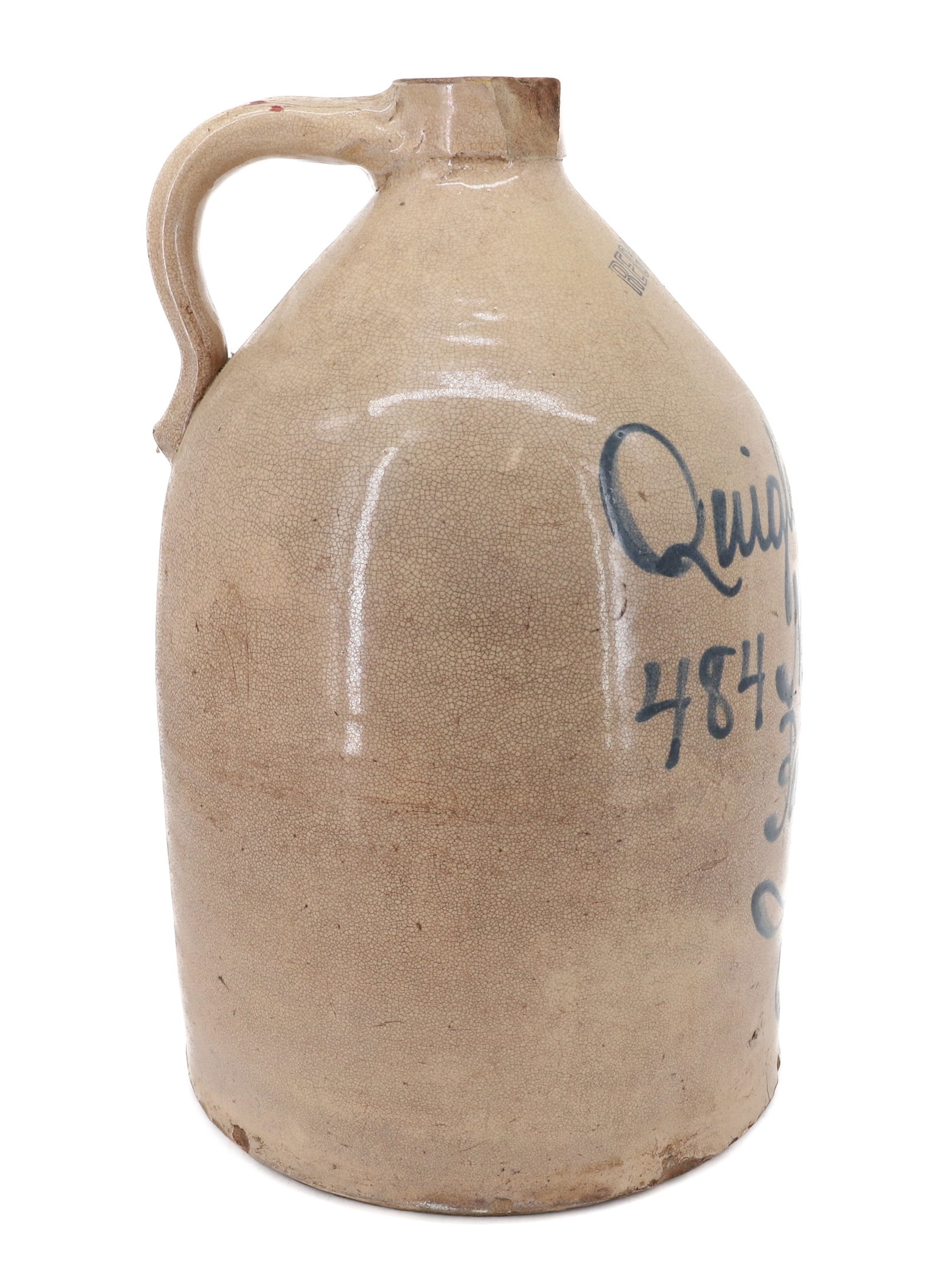 PATERSON, NJ BLUE SCRIPT JUG - 2