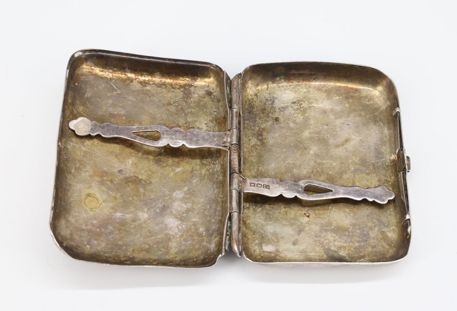 (2) SILVER CIGARETTE CASES - 3
