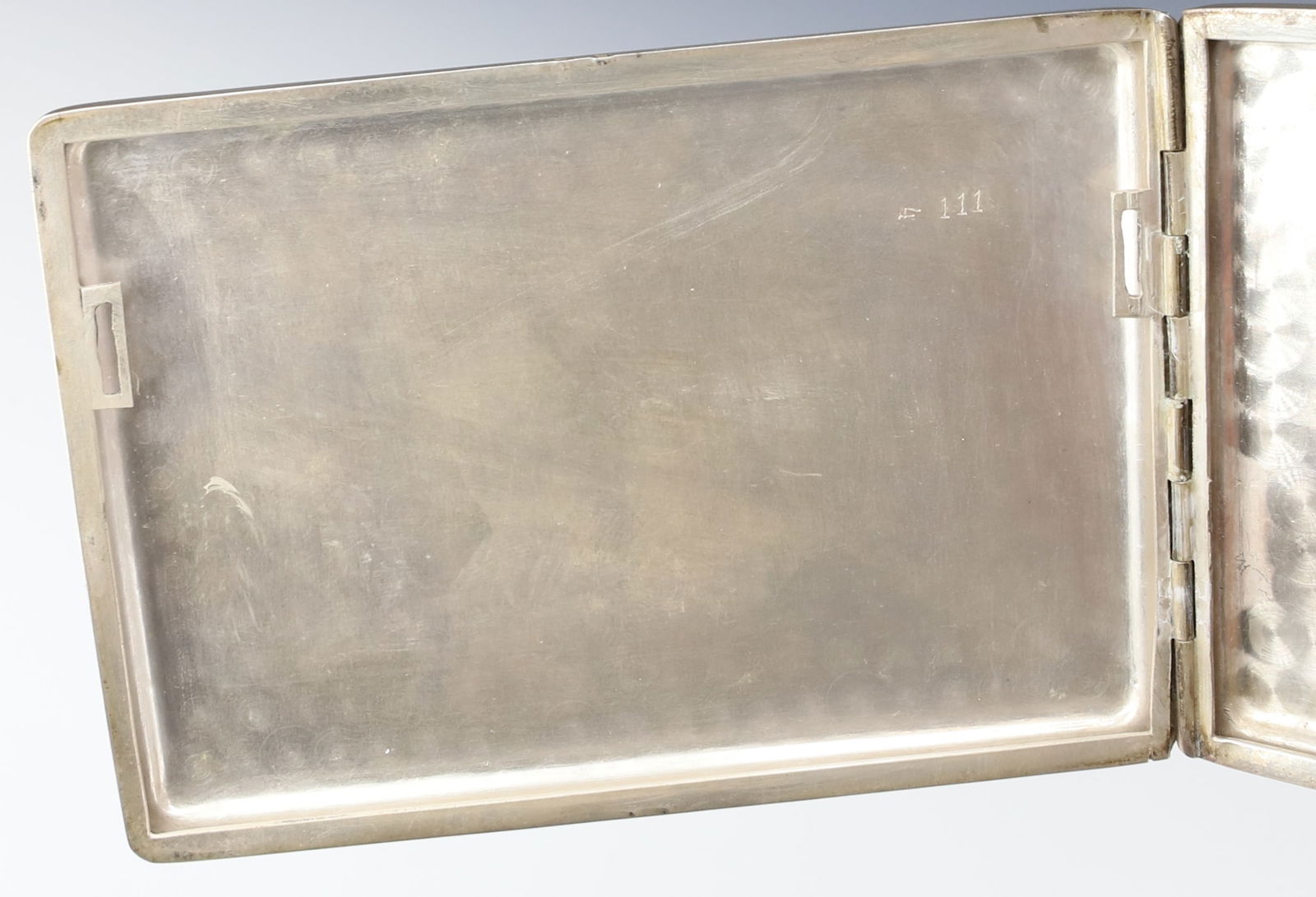 (2) SILVER CIGARETTE CASES - 7