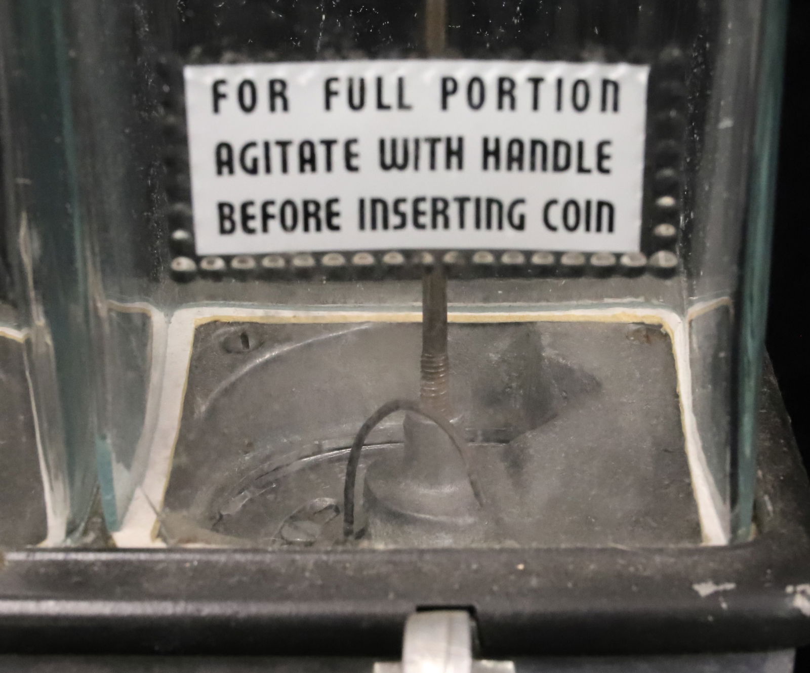 DUPLEX LOG CABIN 1 CENT PEANUT / CANDY DISPENSER - 3