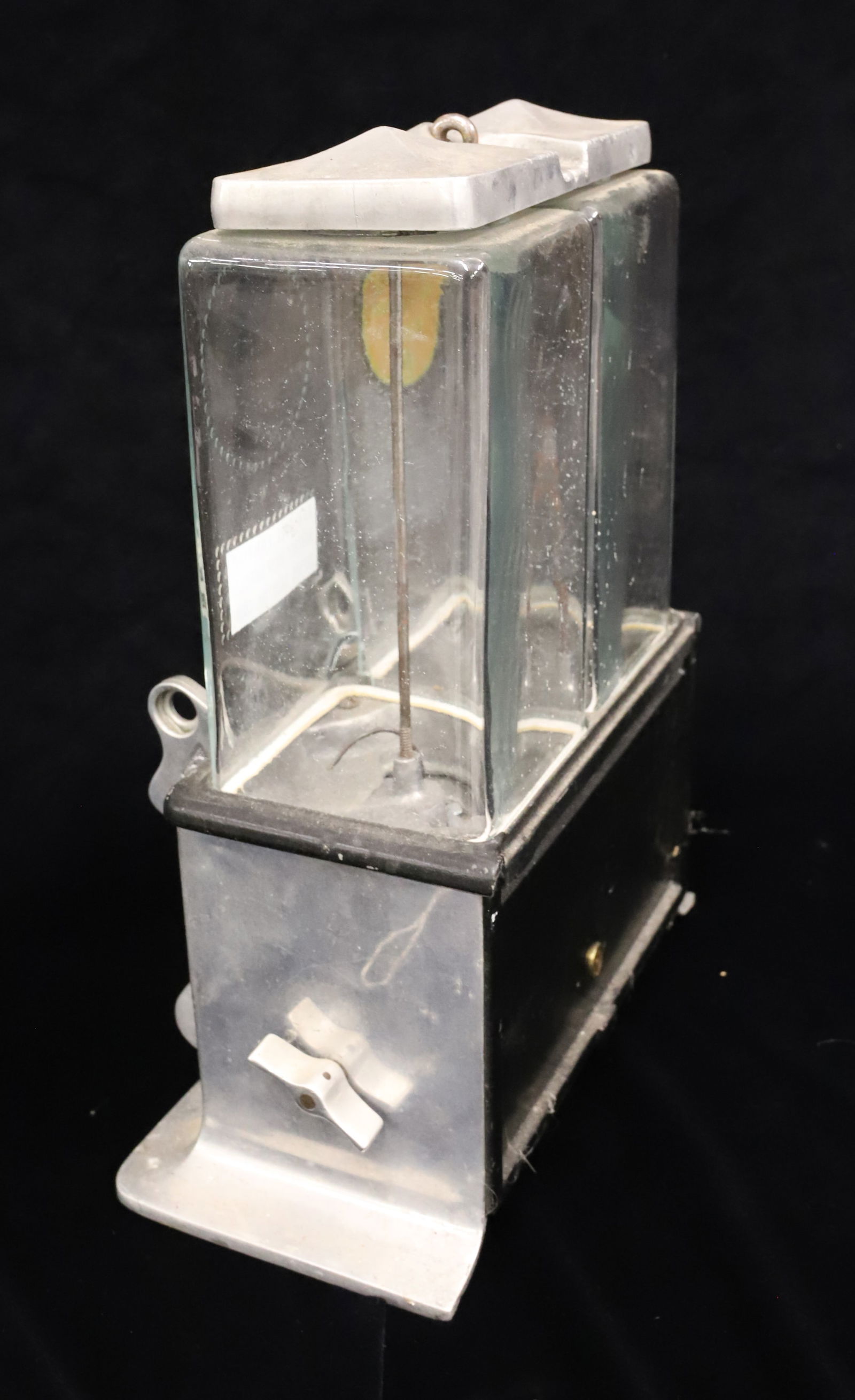 DUPLEX LOG CABIN 1 CENT PEANUT / CANDY DISPENSER - 6