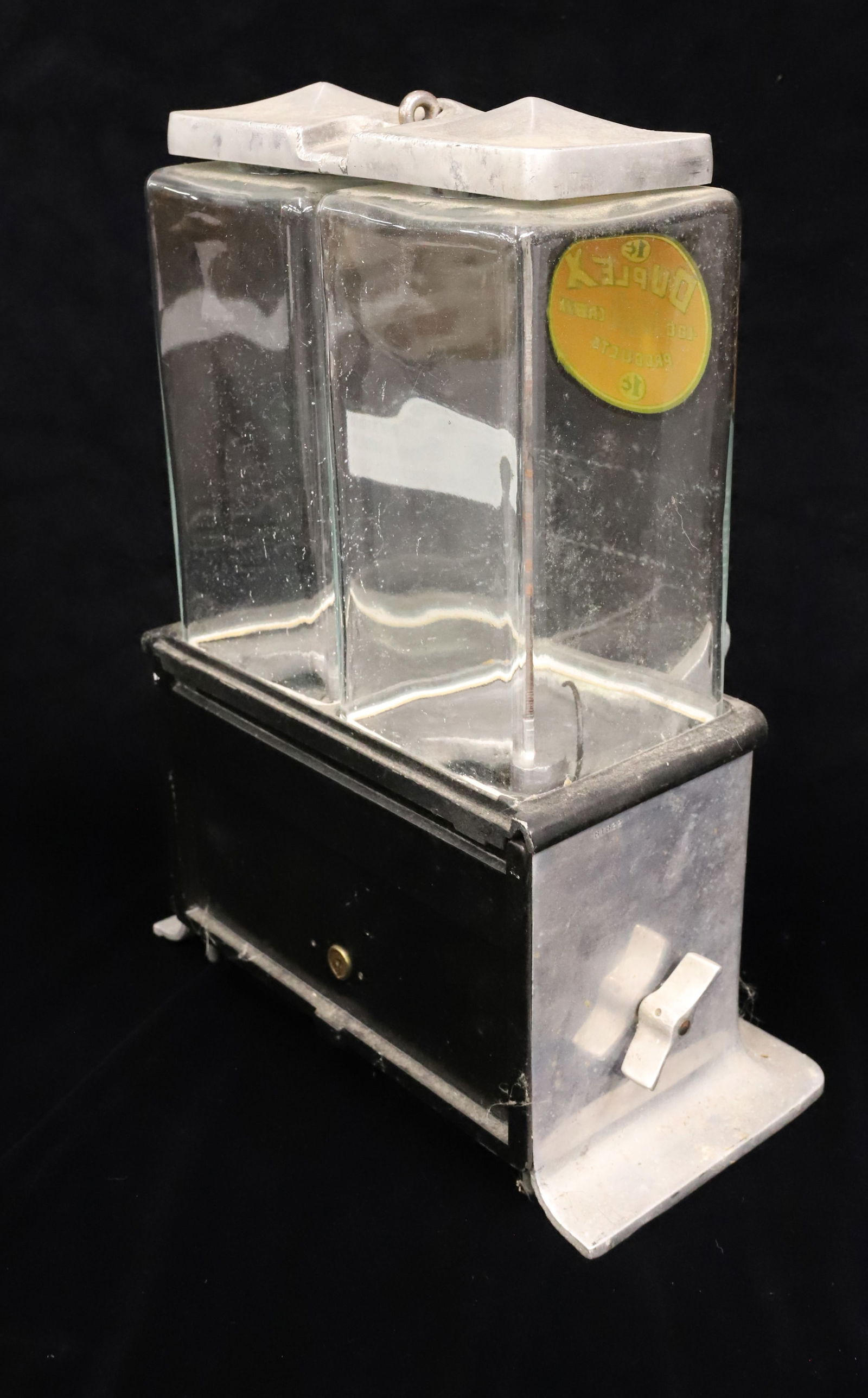 DUPLEX LOG CABIN 1 CENT PEANUT / CANDY DISPENSER - 7