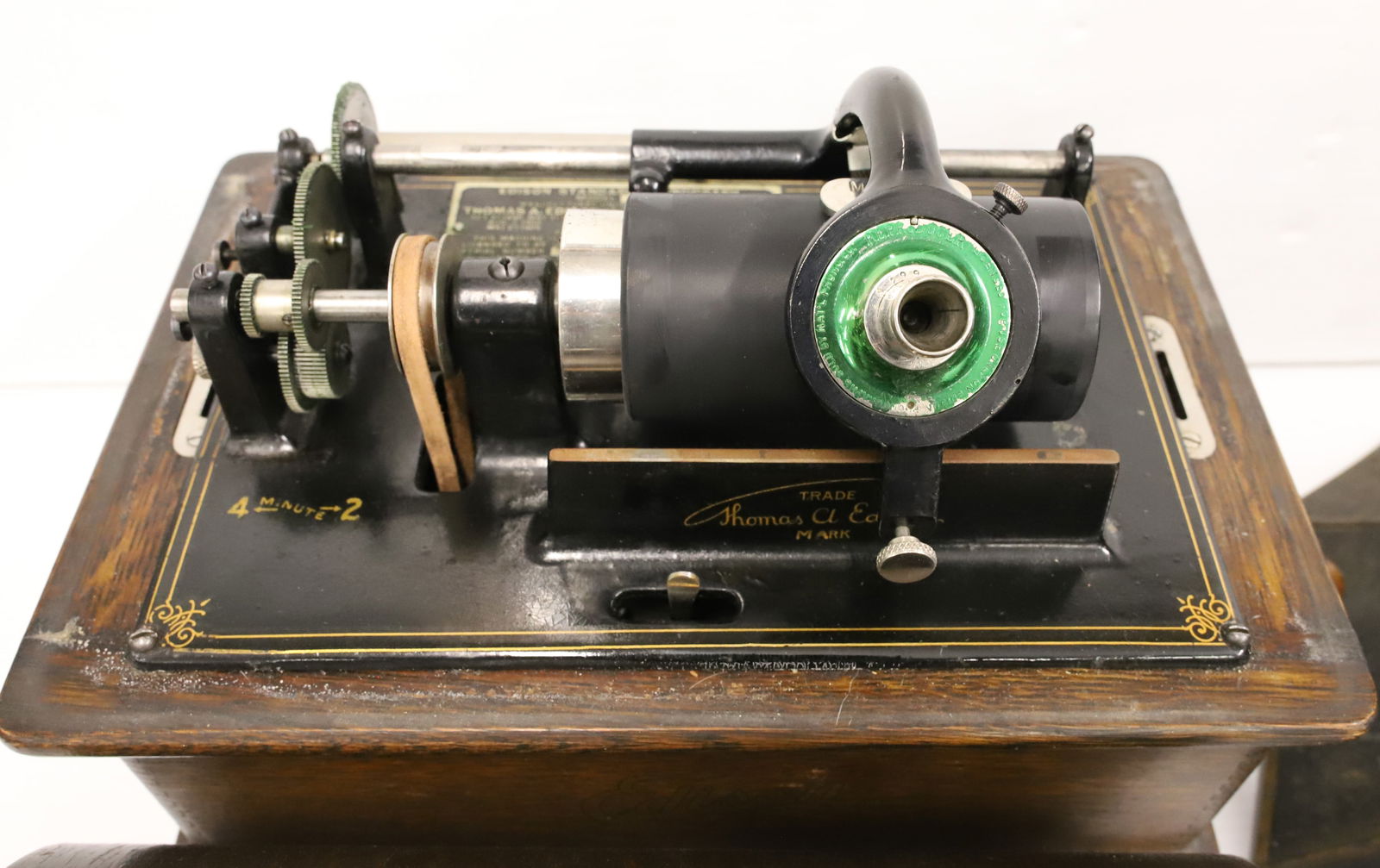 EDISON PHONOGRAPH, MODEL "D" - 2