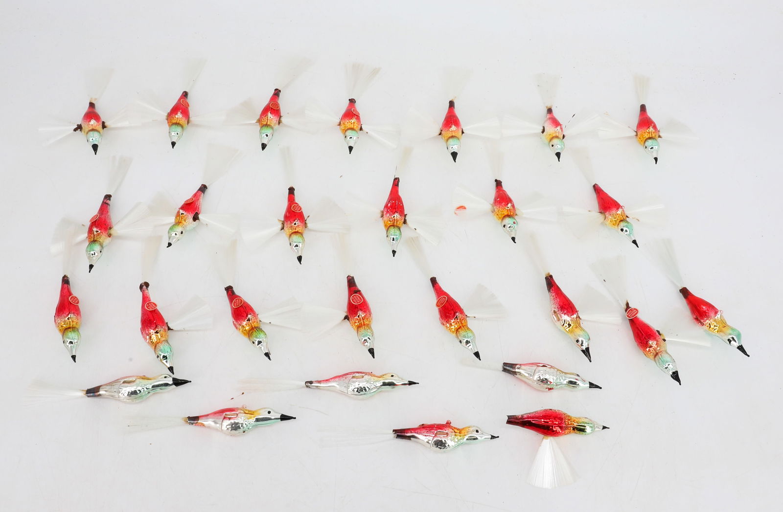 LOT OF WEST GERMANY BIRD ORNAMENTS (1 of 7)