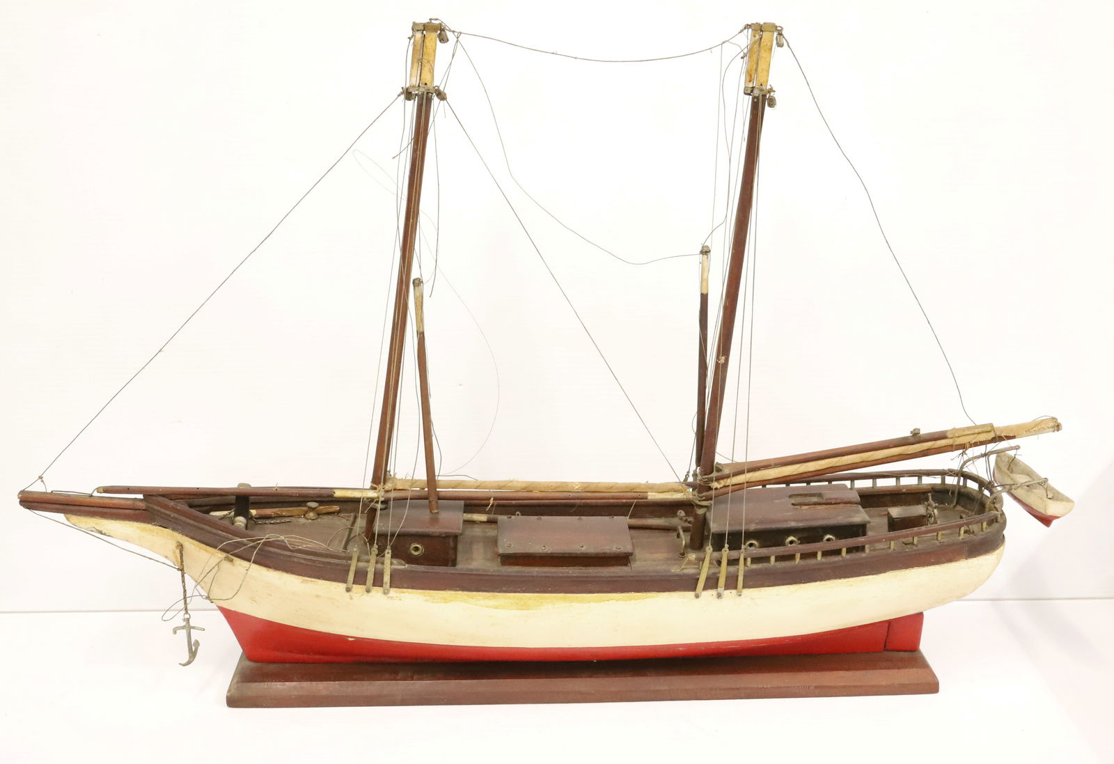 FOLK ART SHIP MODEL - 2