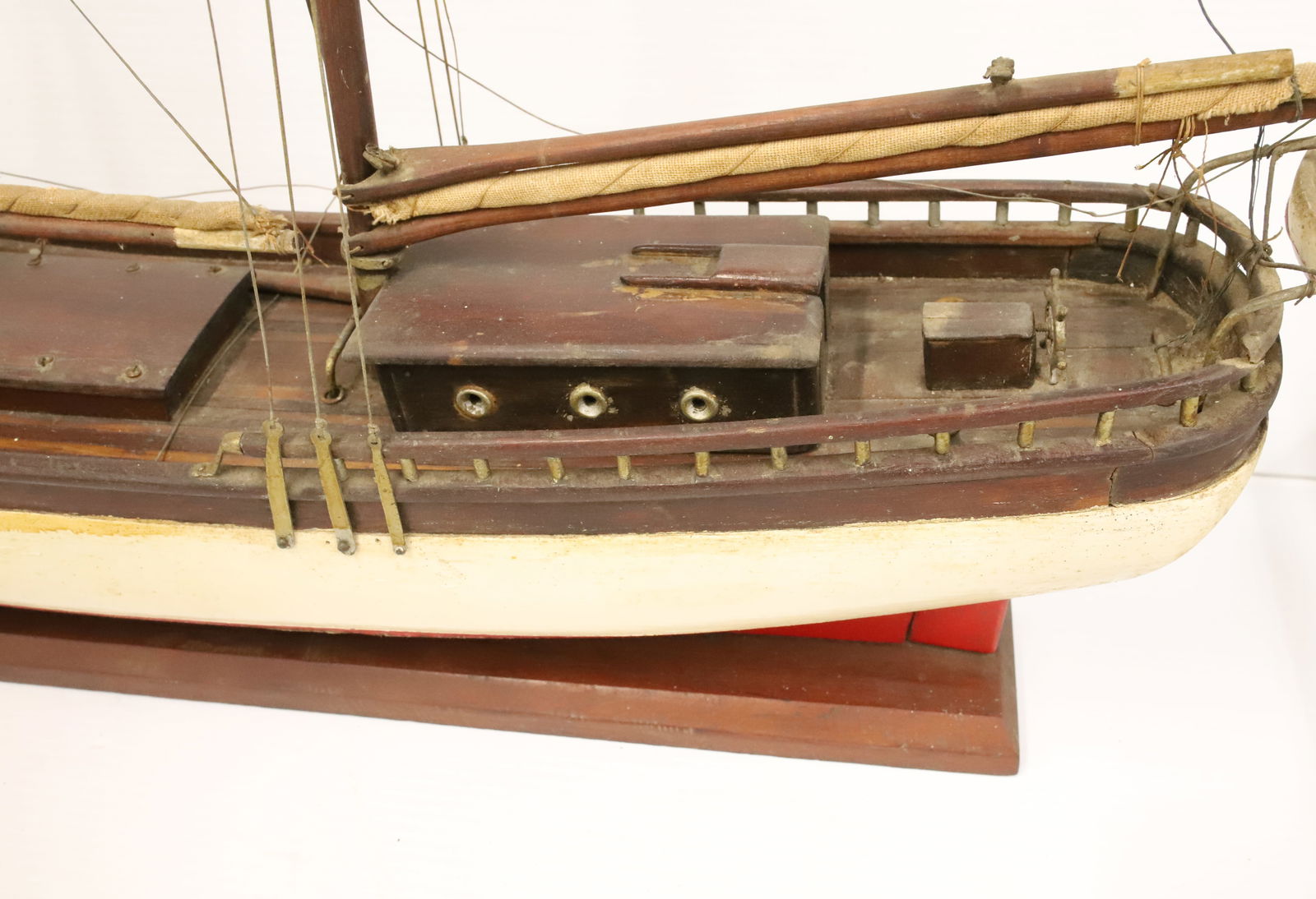 FOLK ART SHIP MODEL - 4