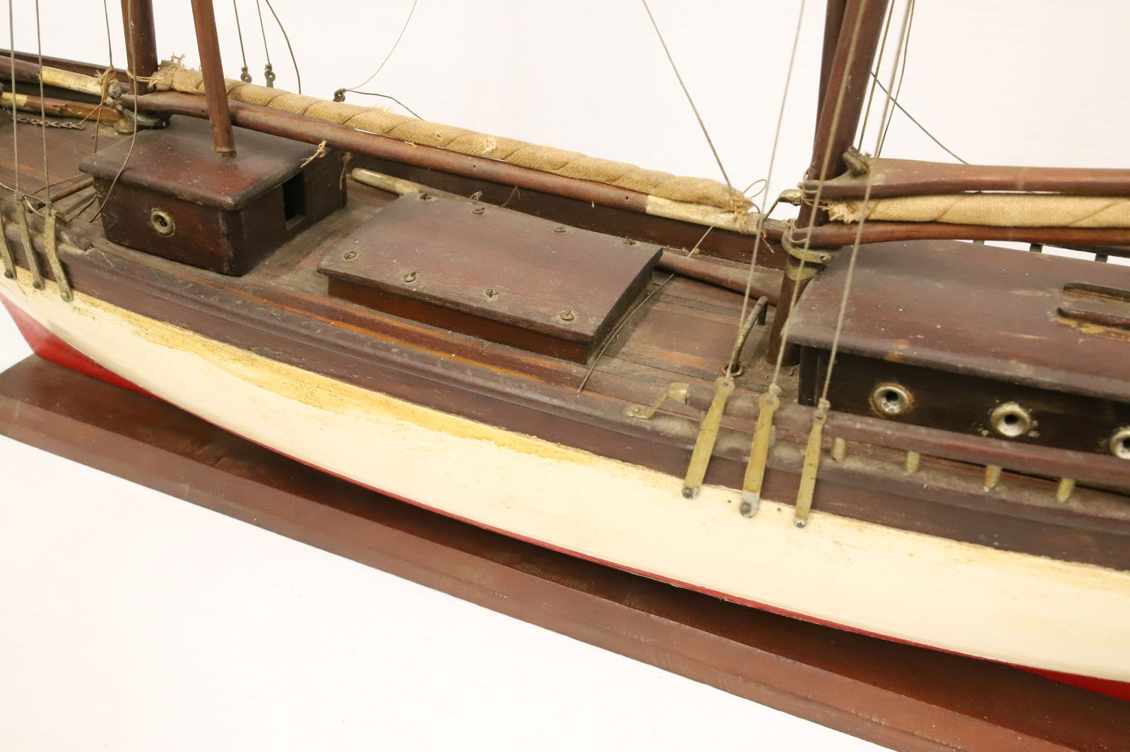 FOLK ART SHIP MODEL - 6