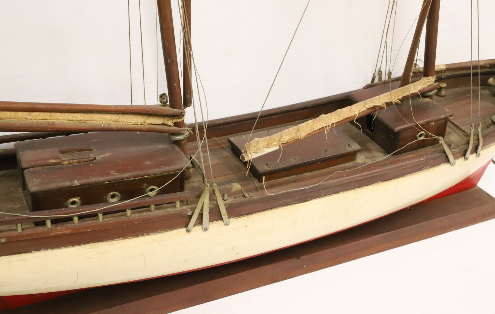 FOLK ART SHIP MODEL - 8