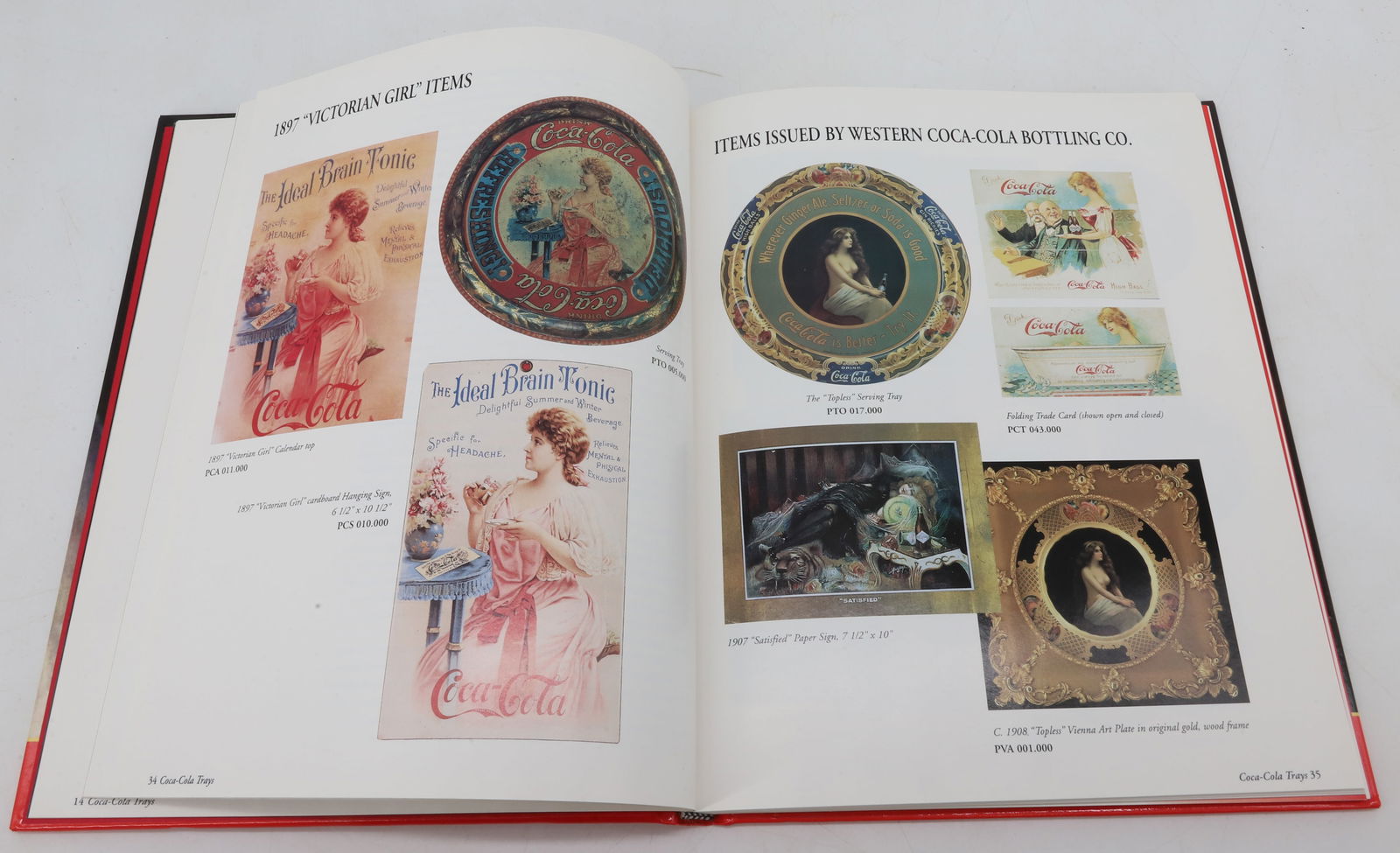 CLASSIC COCA-COLA SERVING TRAYS REFERENCE BOOK - 4