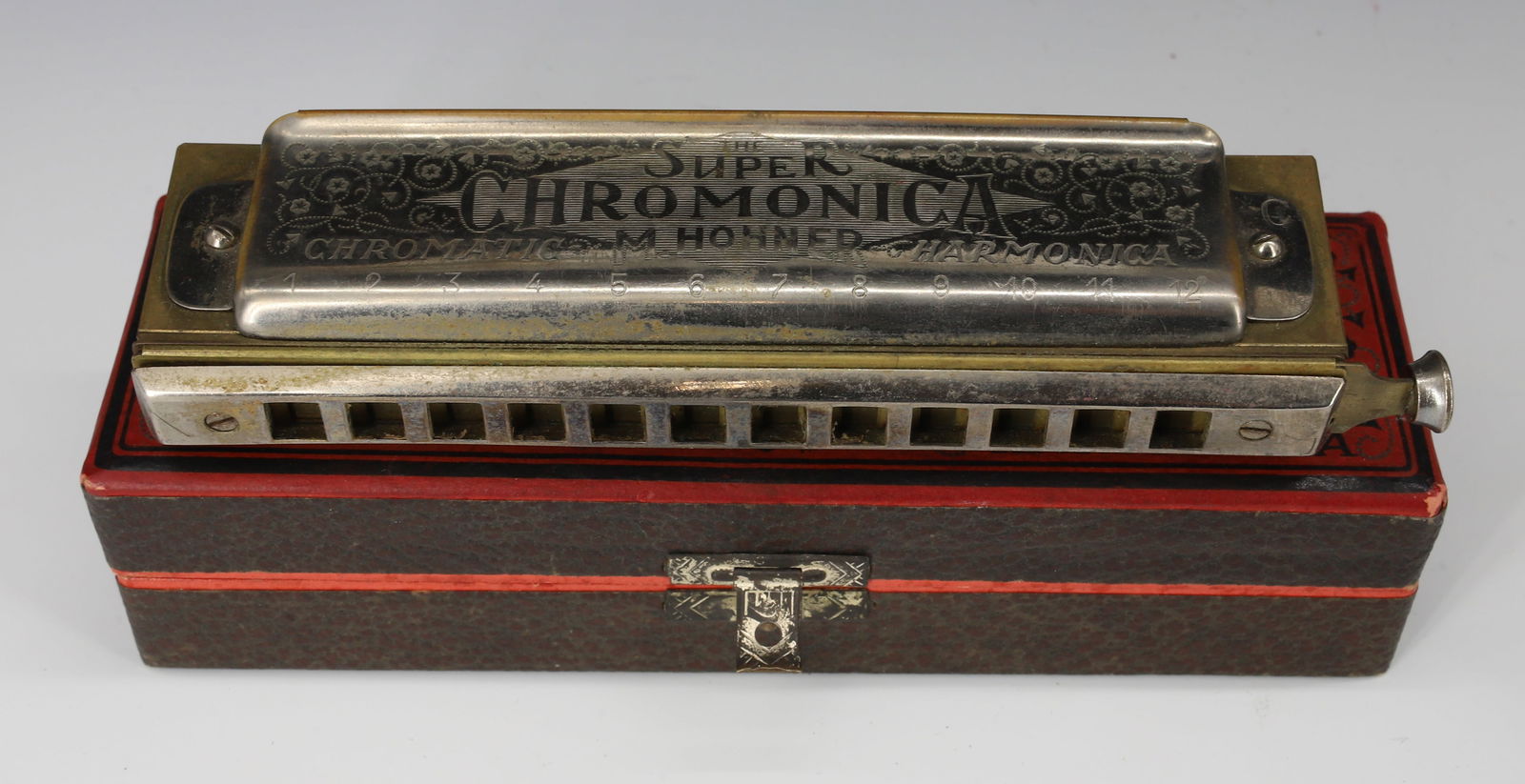 (2) ANTIQUE HARMONICAS - 2
