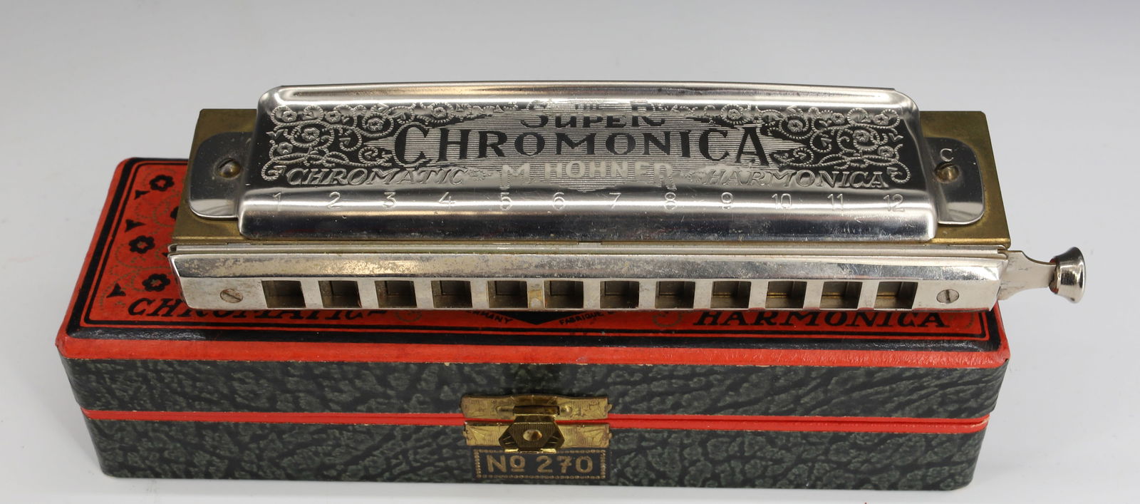 (2) ANTIQUE HARMONICAS - 3