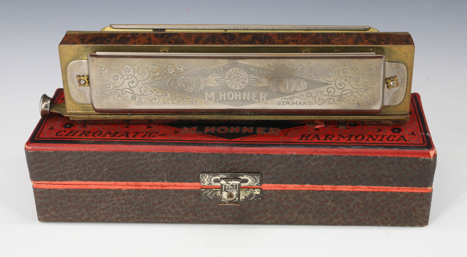 (2) ANTIQUE HARMONICAS - 4