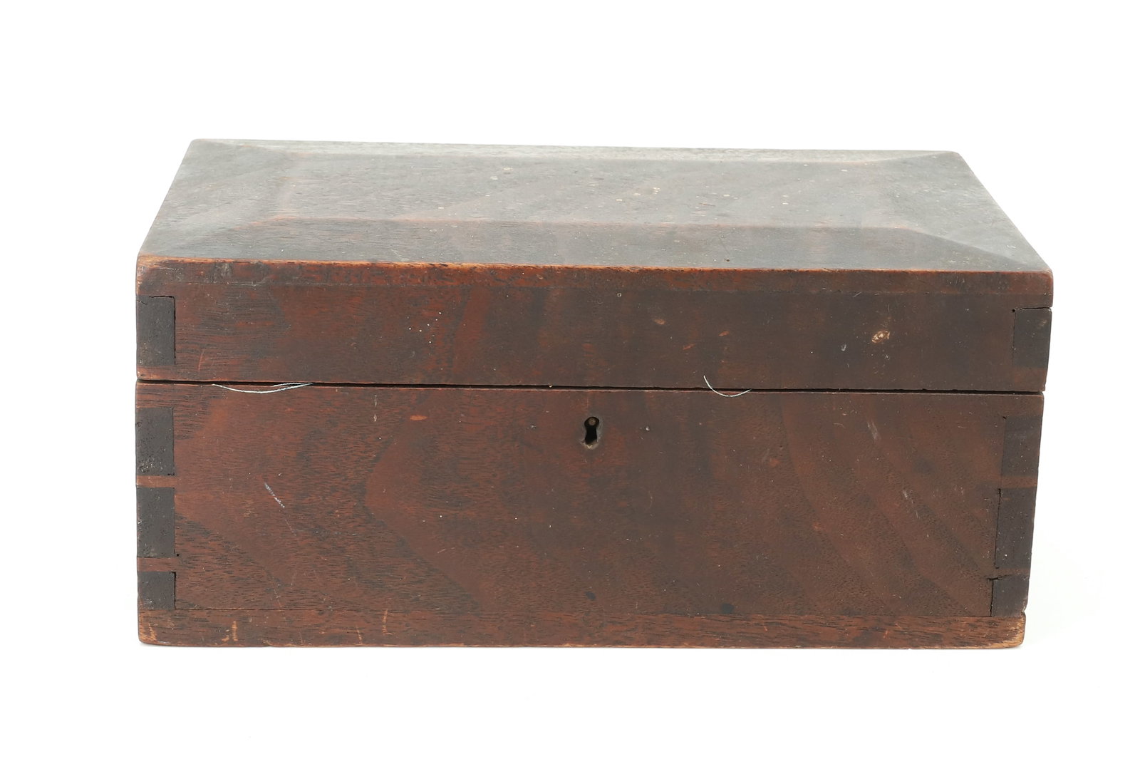 19TH C. WALNUT BOX (1 of 5)