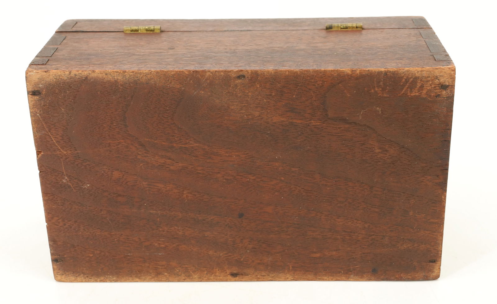 19TH C. WALNUT BOX - 5