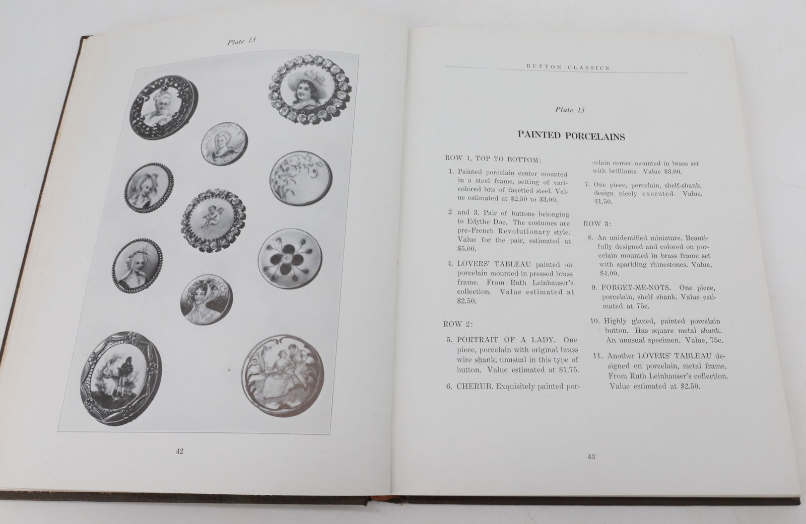 (2) REFERENCE BOOKS ON BUTTONS - 2