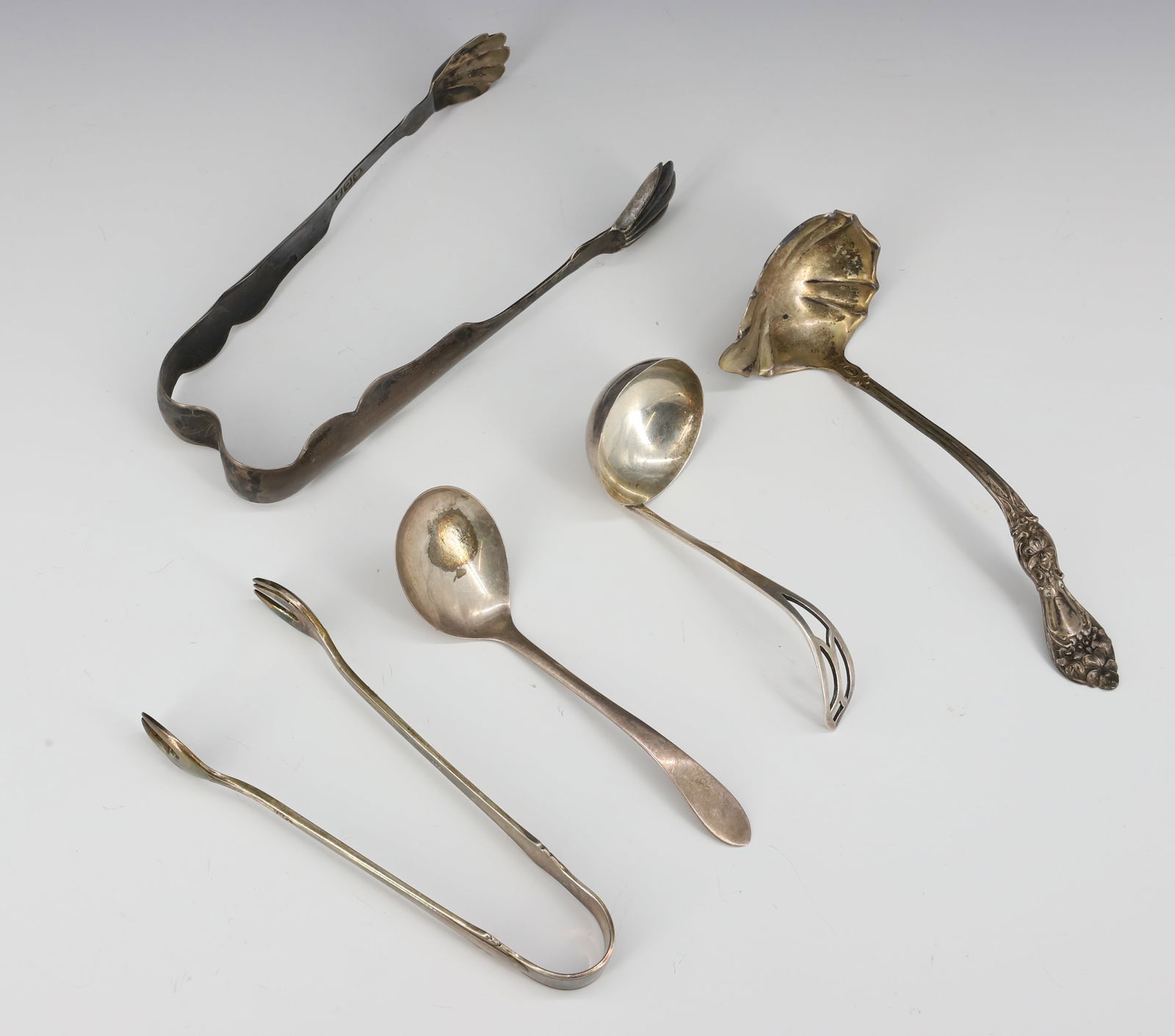 ANTIQUE STERLING SILVER/COIN SILVER (1 of 4)