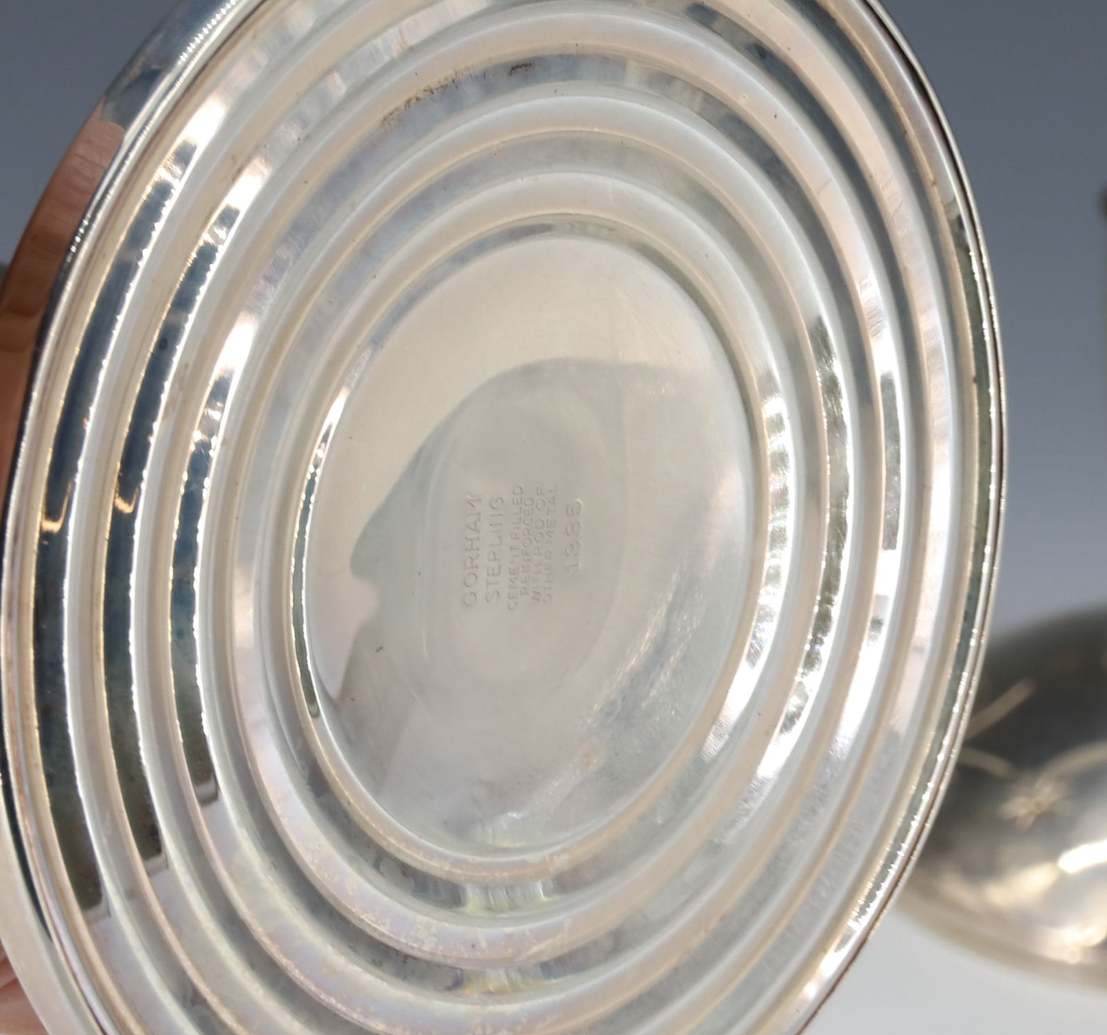 STERLING SILVER GORHAM CANDLESTICKS - 2