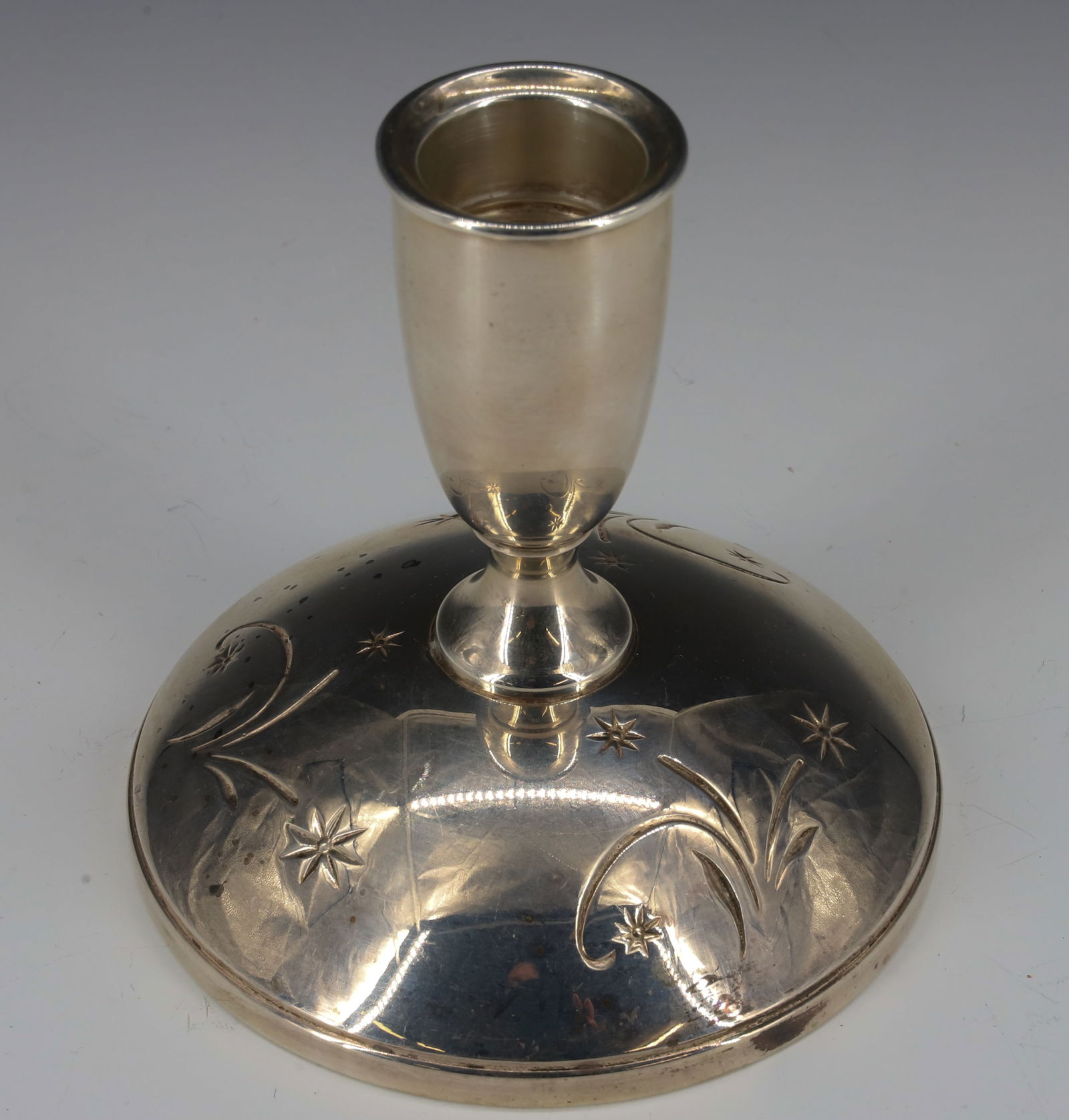 STERLING SILVER GORHAM CANDLESTICKS - 3